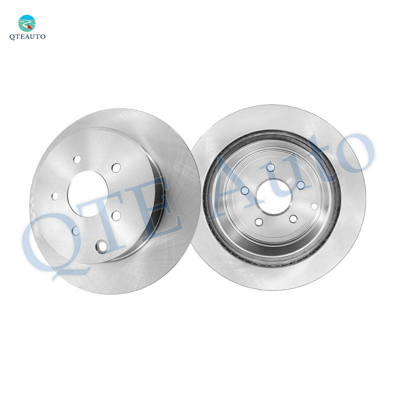 Rear 307.8mm Brake Disc Rotors For 2017-2022 Infiniti Q60