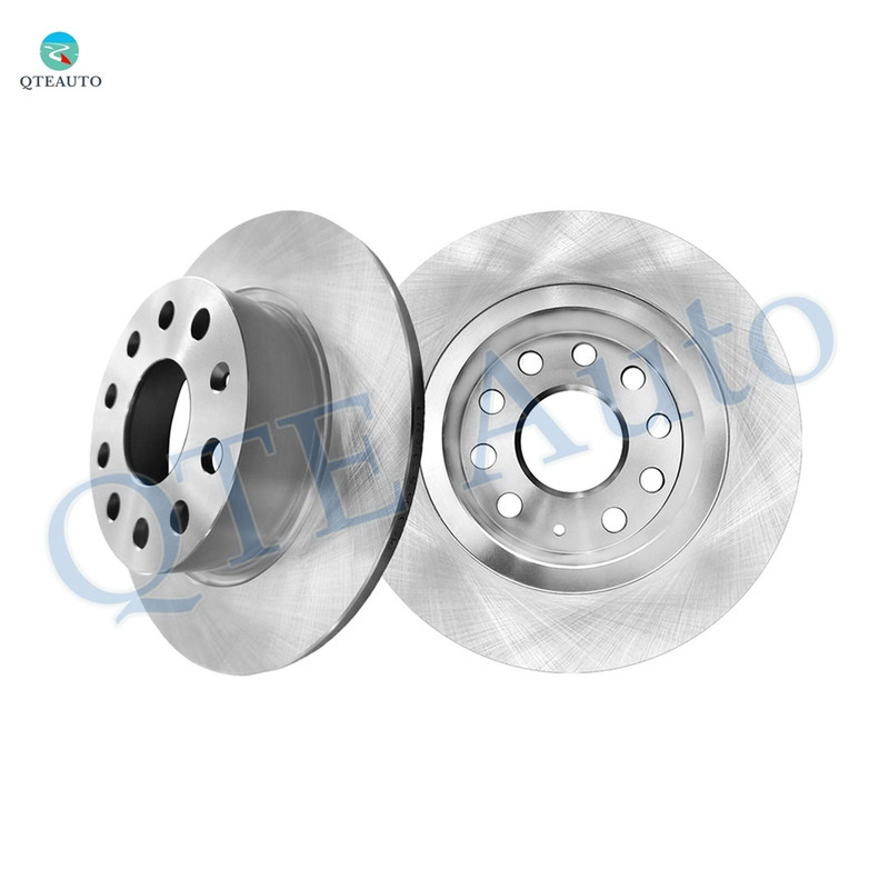 Rear 253mm Brake Disc Rotors For 2004 2005 2009-2013 Audi A3 Quattro