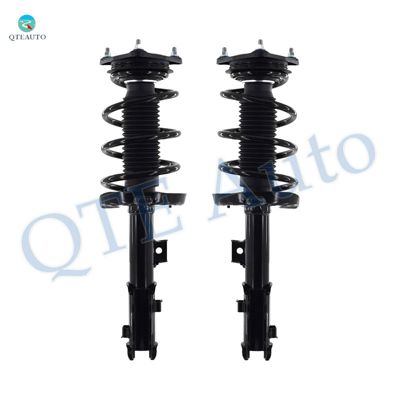 Pair of 2 Front Left-Right Quick Complete Strut-Coil Spring Assembly For 2015-2019 KIA Soul EV