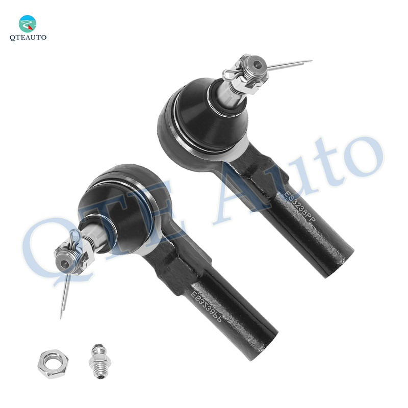 Pair of 2 Front Outer Steering Tie Rod End For 1991 1992 Saturn SC