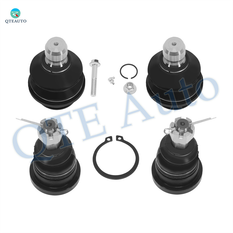 Set of 4 Front Upper and Lower Suspension Ball Joint For 2004 Nissan Pathfinder Armada