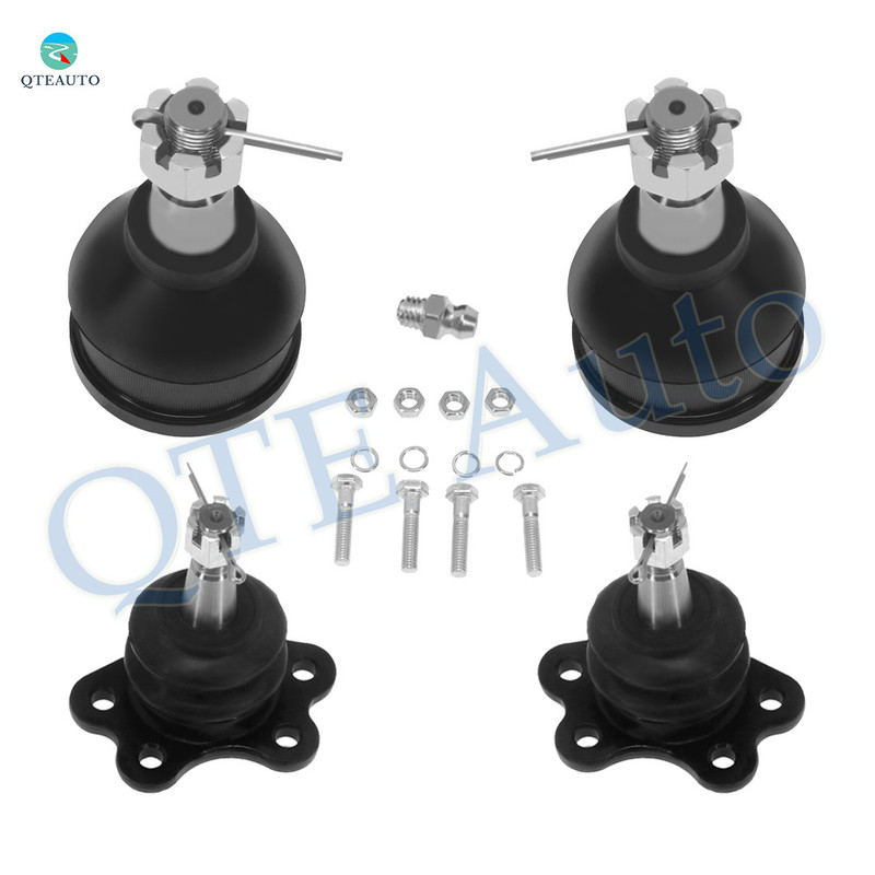 Set of 4 Front Upper and Lower Suspension Ball Joint For 1992 GMC C1500 Suburban