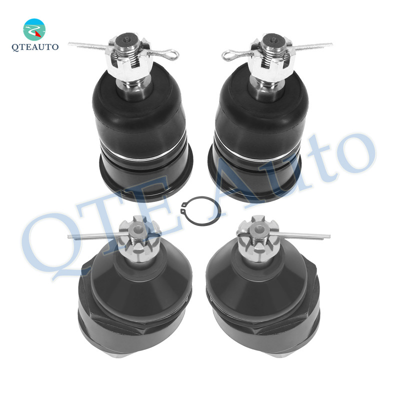 Set of 4 Front Upper and Lower Suspension Ball Joint For 1998-2002 Honda Accord