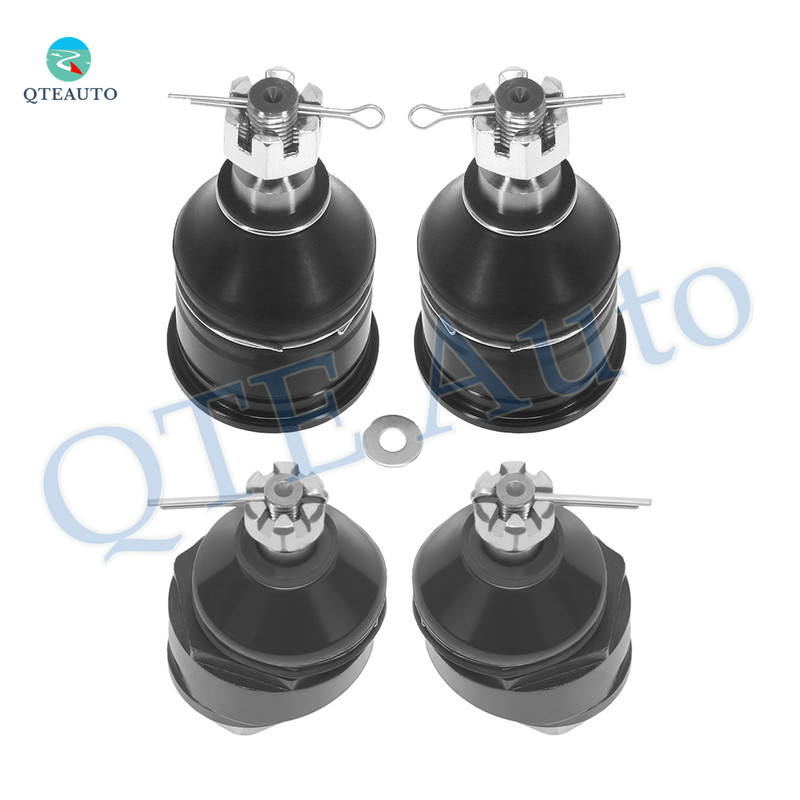 Set of 4 Front Upper and Lower Suspension Ball Joint For 2012-2015 Honda Crosstour