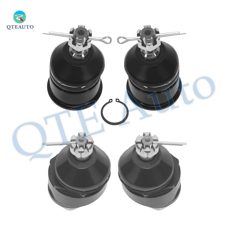 Set of 4 Front Upper and Lower Suspension Ball Joint For 1988-1991 Honda CRX