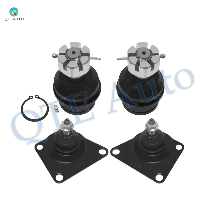Set of 4 Front Lower-Rear Upper Suspension Ball Joint For 1999-2004 Jeep Grand Cherokee