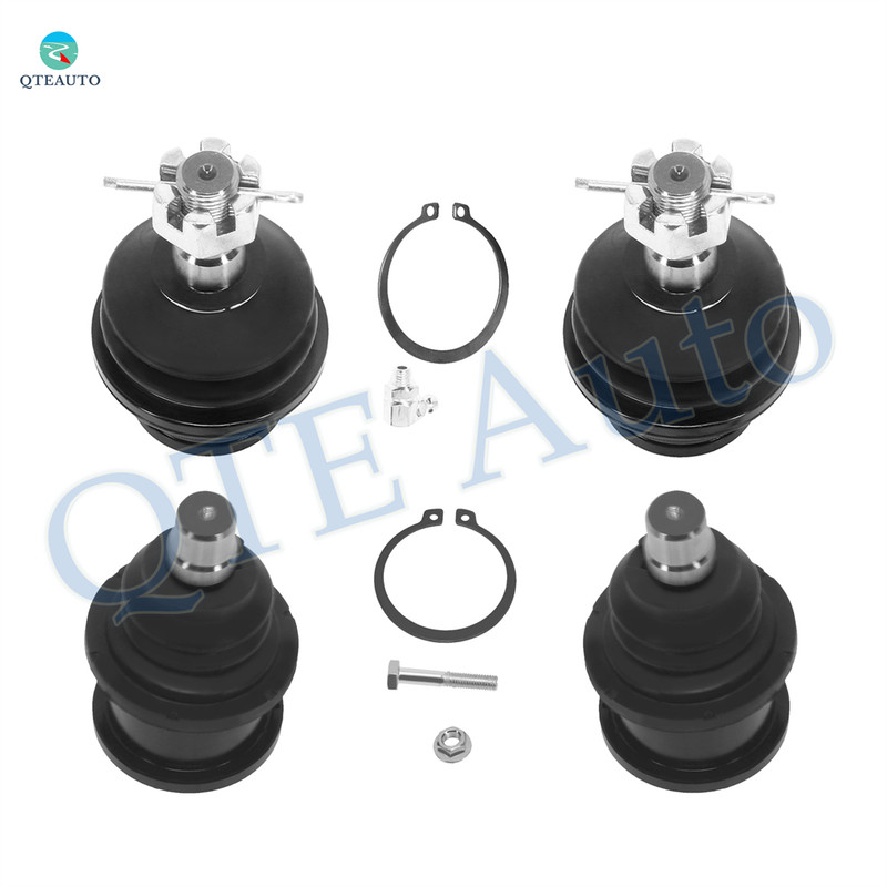 Set of 4 Front Upper and Lower Suspension Ball Joint For 1995-2001 Ford Explorer