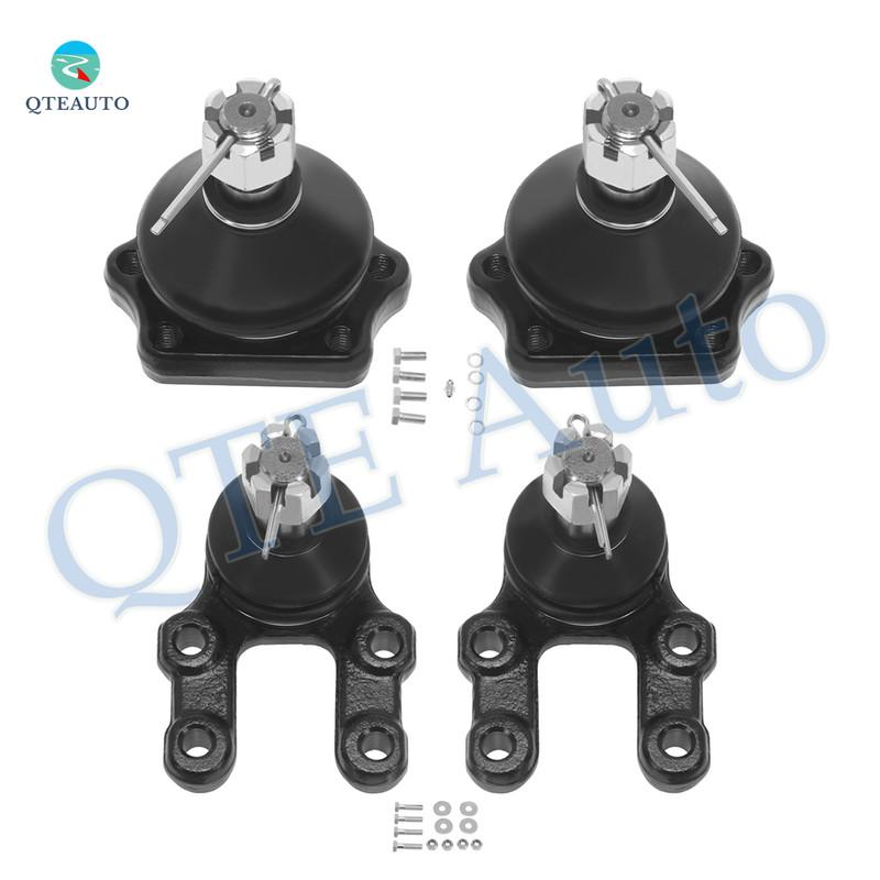 Set of 4 Front Upper and Lower Suspension Ball Joint For 1987-1995 Nissan Pathfinder