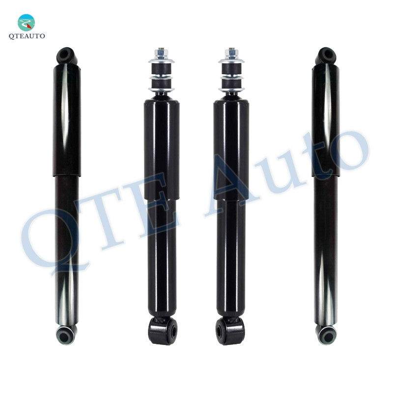 Set of 4 Front-Rear Shock Absorber For 1995-1997 Nissan Pickup RWD Monotube Performance Upgrade