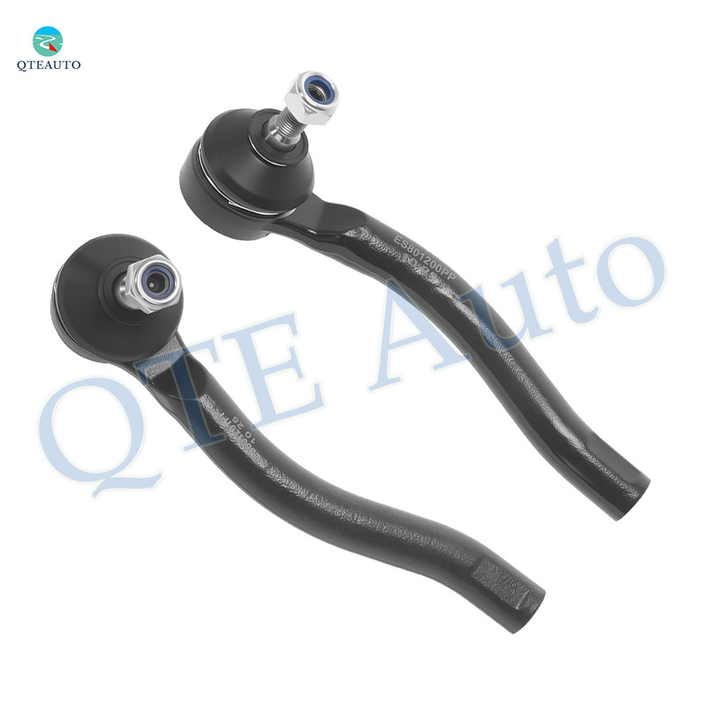 Pair of 2 Front Left-Right Outer Steering Tie Rod End For 2012-2018 Nissan Versa