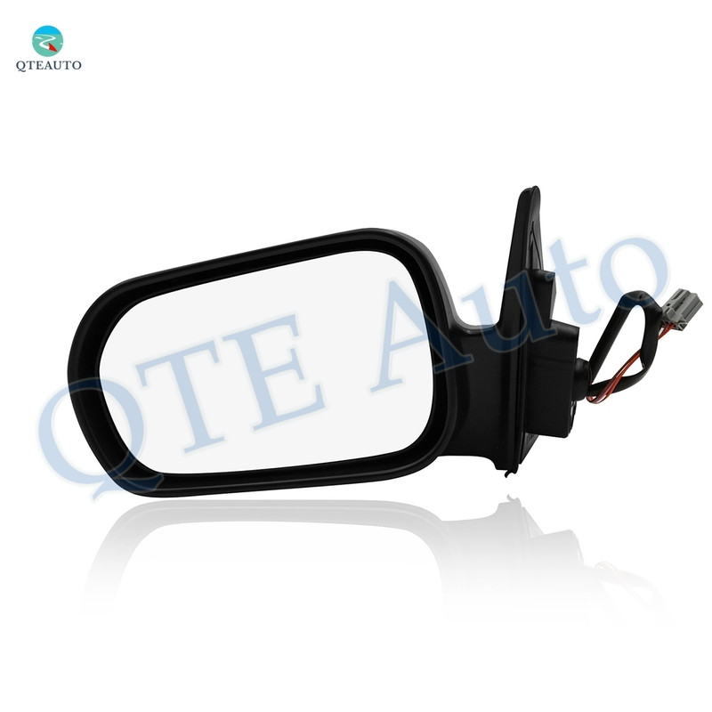 Left Driver Side Mirror, Power Adjust Non-Heated Paintable Non-Folding For 1998 Honda Accord No Signal Light No Blind Spot Feature No Memory