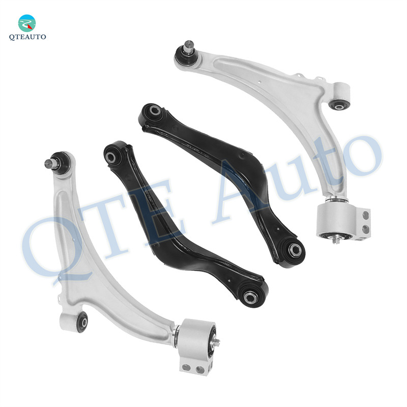 Set of 4 Front Lower Control Arm Ball Joint-Rear Upper Control Arm For 2013-2015 Chevrolet Malibu