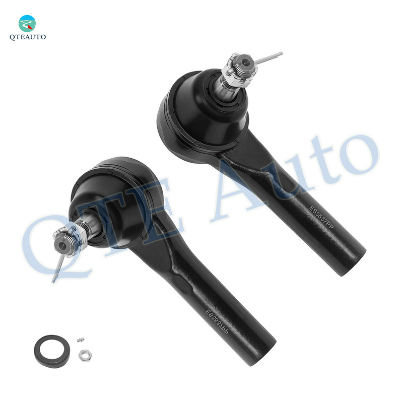 Pair of 2 Front Outer Steering Tie Rod End For 2001-2003 Chrysler Voyager