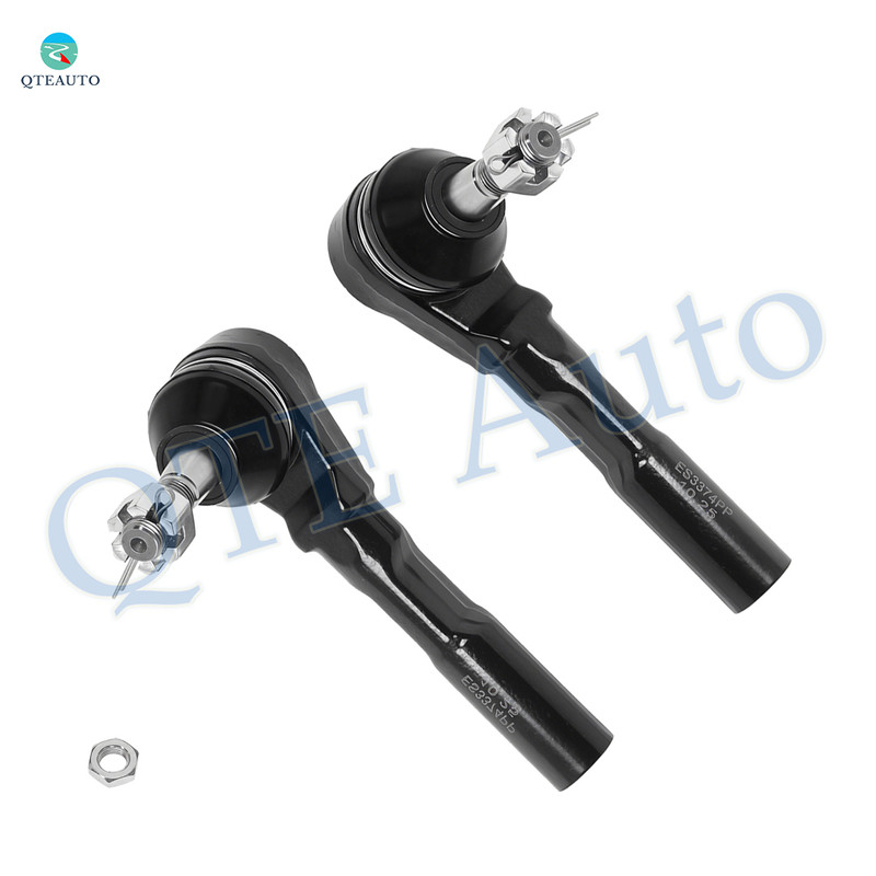 Pair of 2 Front Outer Steering Tie Rod End For 1995-2005 Chevrolet Cavalier