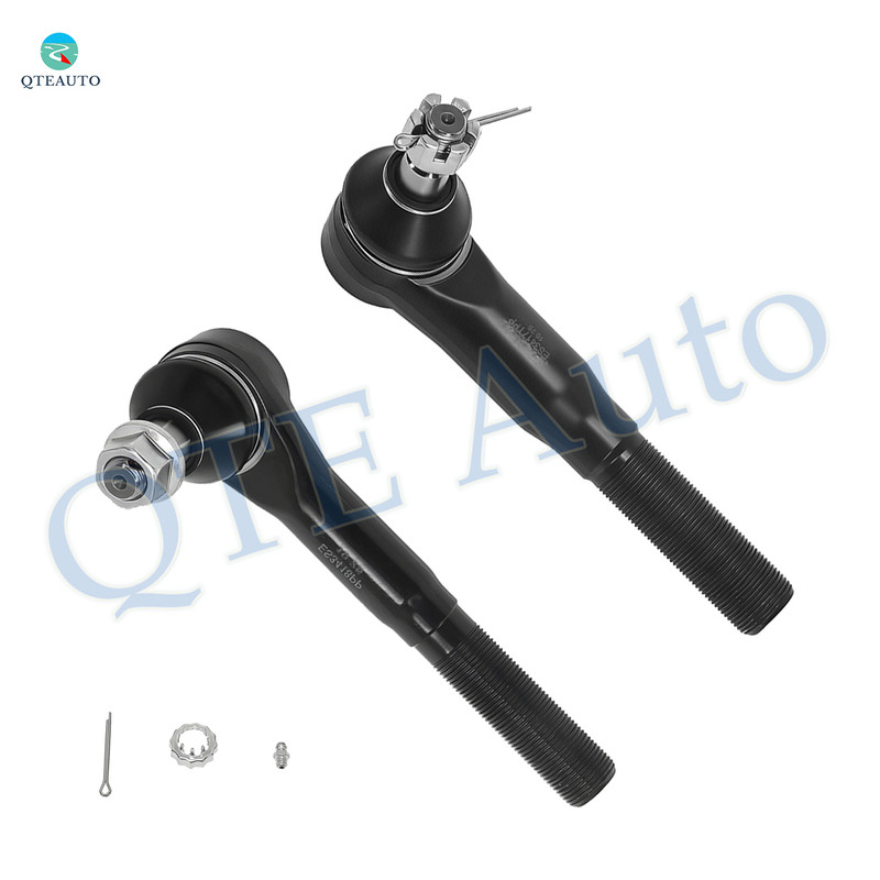 Pair of 2 Front Left-Right Outer Steering Tie Rod End For 2000-2005 Ford Excursion