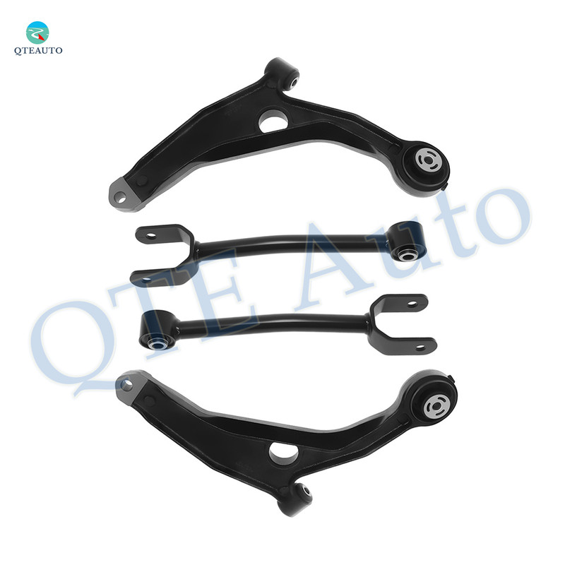 Set of 4 Front Lower-Rear Upper Control Arm For 2011-2014 Dodge Avenger