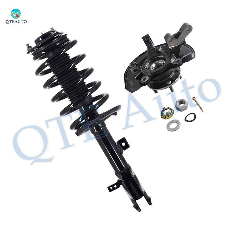 Front Left Suspension Knuckle Assembly-Quick Complete Strut-Coil Spring Assembly For 2011-2017 Jeep Patriot FWD