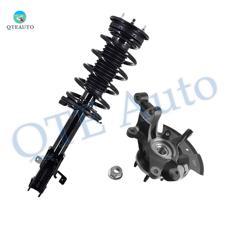 Front Right Suspension Knuckle Assembly-Quick Complete Strut-Coil Spring Assembly For 2009 2010 Ford Edge 3.5L