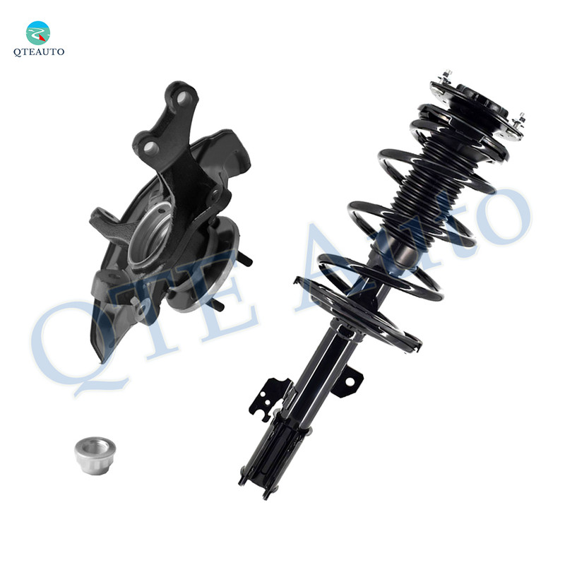 Front Left Suspension Knuckle Assembly-Quick Complete Strut-Coil Spring Assembly For 2007-2010 Toyota Sienna 7 Passenger
