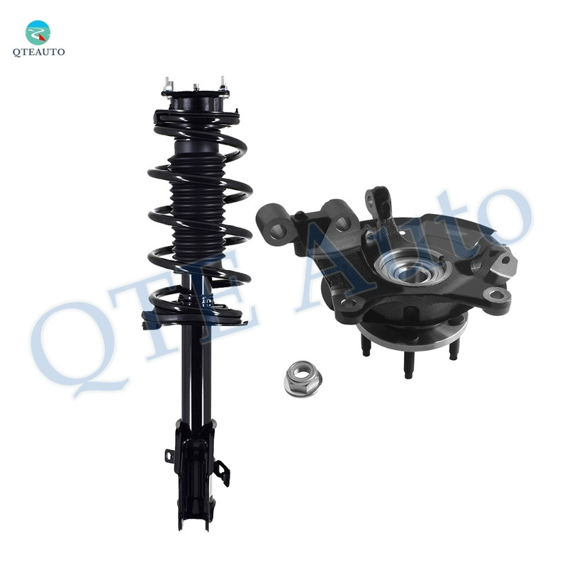 Front Right Suspension Knuckle Assembly-Quick Complete Strut-Coil Spring Assembly For 2011-2014 Ford Edge