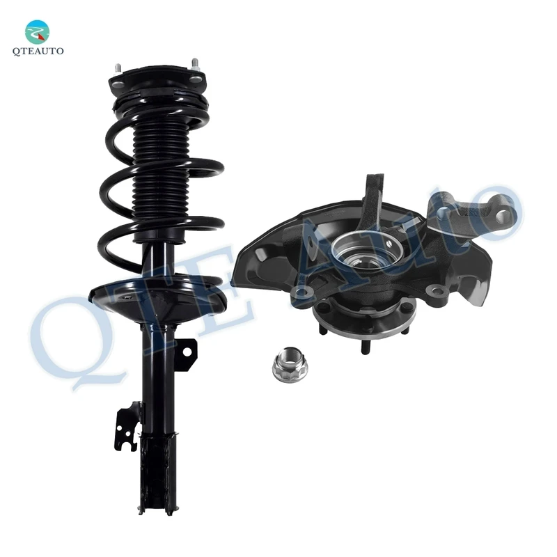Front Left Suspension Knuckle Assembly-Quick Complete Strut-Coil Spring Assembly For 2004-2006 Toyota Sienna