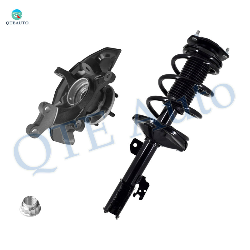 Front Right Suspension Knuckle Assembly-Quick Complete Strut-Coil Spring Assembly For 2004-2006 Toyota Sienna