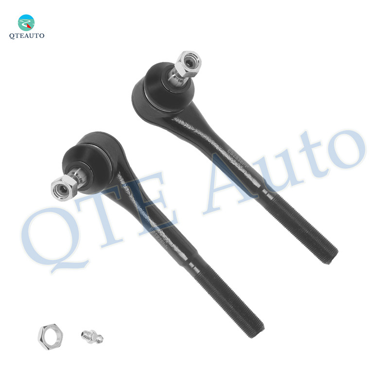 Pair of 2 Front Inner Steering Tie Rod End For 1988-2000 Chevrolet K3500