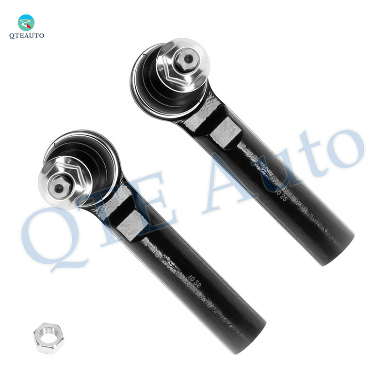 Pair of 2 Front Outer Steering Tie Rod End For 2014-2018 GMC Sierra 1500