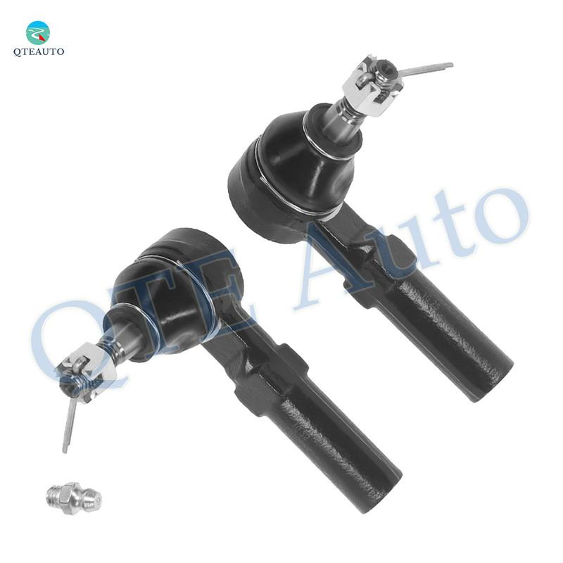 Pair of 2 Front Outer Steering Tie Rod End For 2005 2006 Pontiac Pursuit