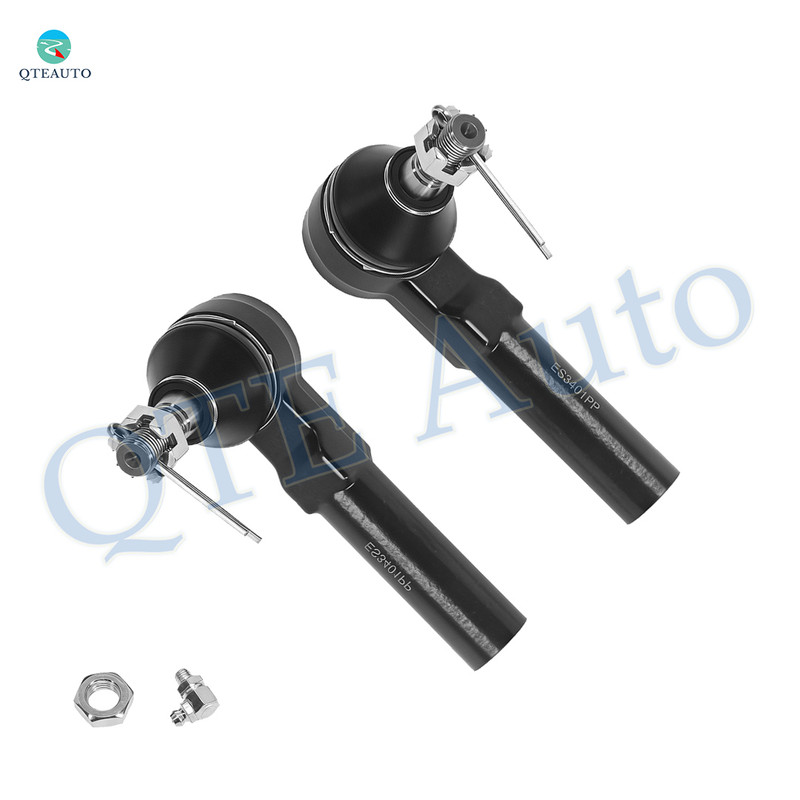 Pair of 2 Front Outer Steering Tie Rod End For 1996-2000 Dodge Grand Caravan