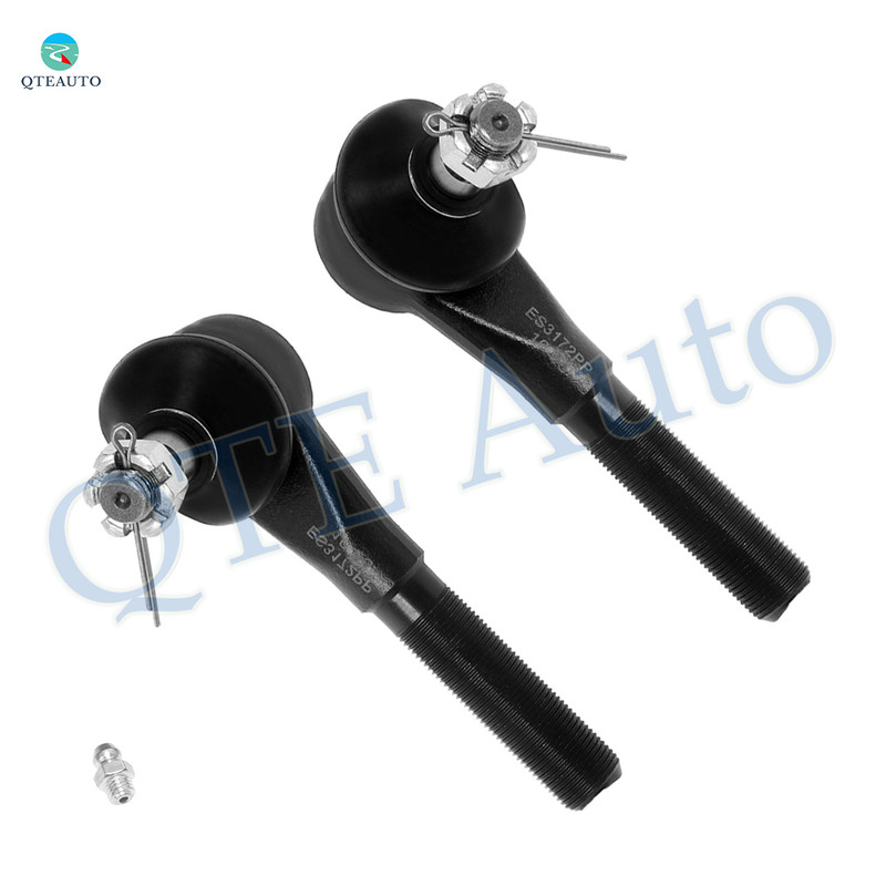 Pair of 2 Front Outer Steering Tie Rod End For 1994-1999 Dodge RAM 2500
