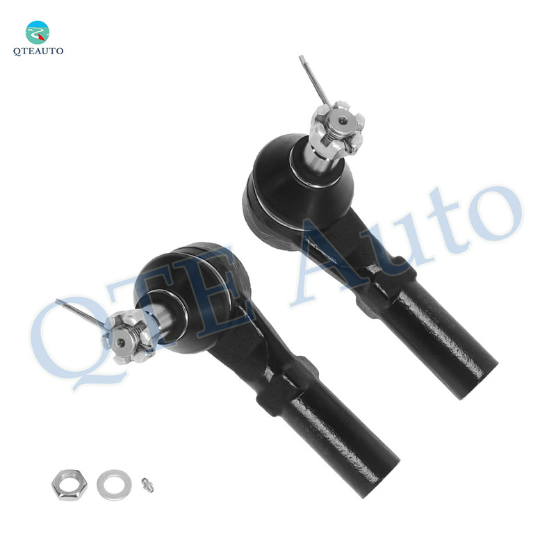 Pair of 2 Front Outer Steering Tie Rod End For 2003-2010 Dodge RAM 2500