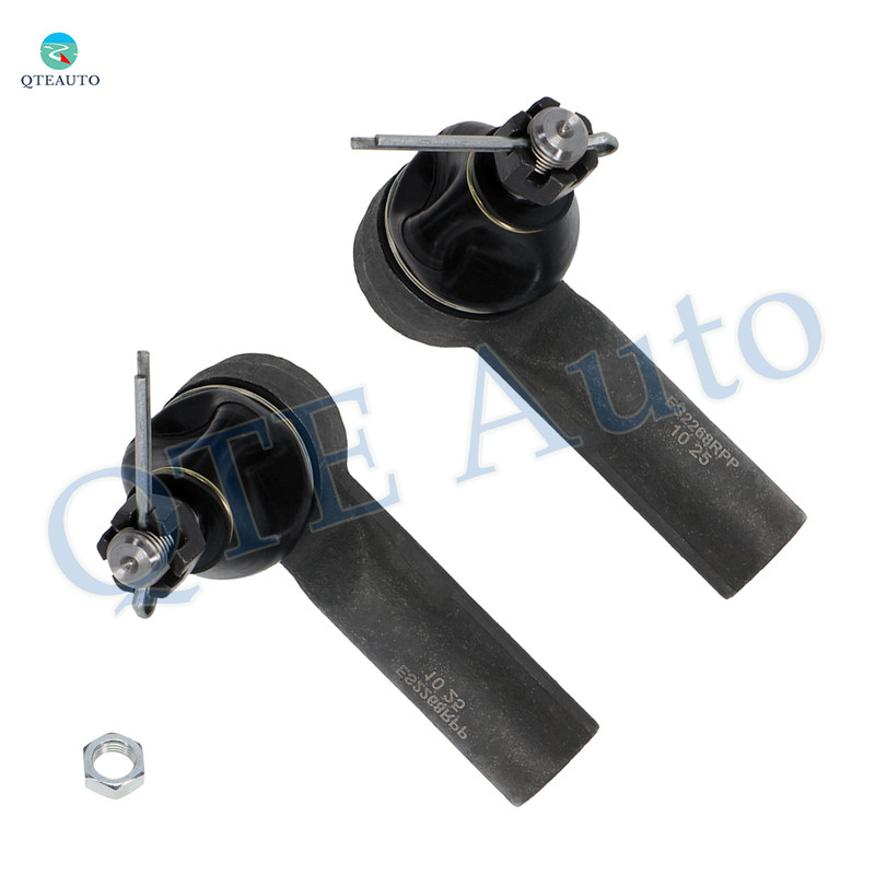 Pair of 2 Front Outer Steering Tie Rod End For 1985-1992 Toyota Cressida