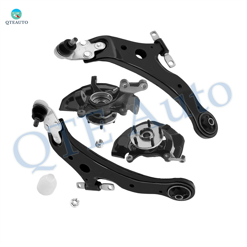 Set of 4 Front Lower Control Arm Ball Joint-Suspension Knuckle Assembly For 2007-2011 Toyota Camry