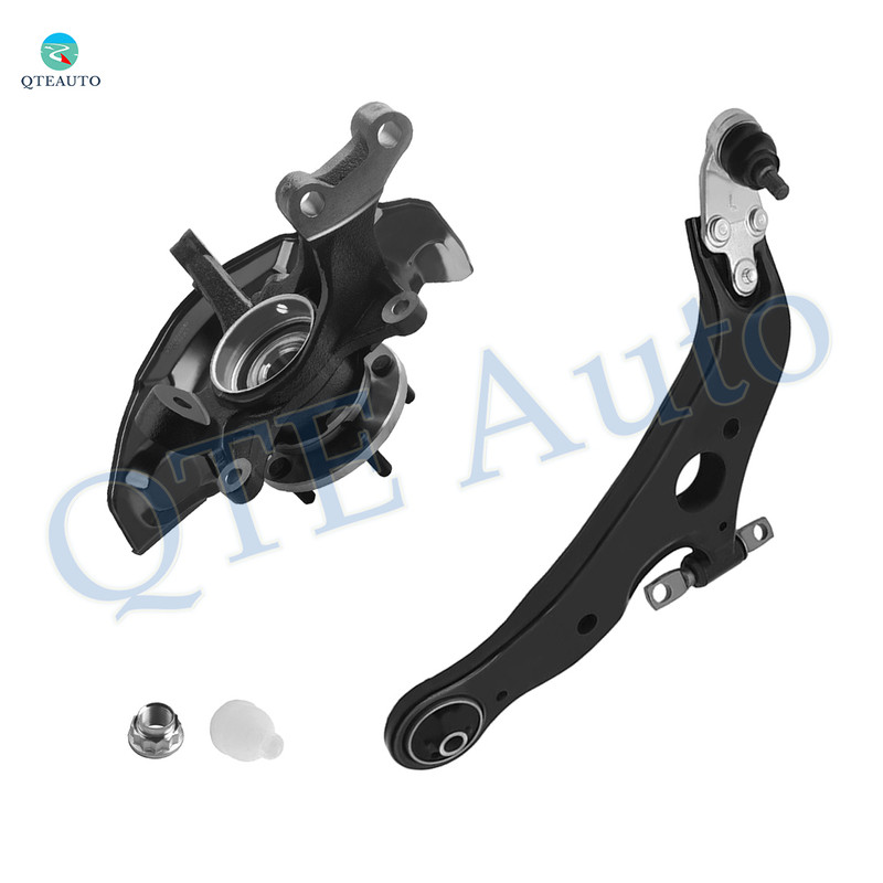 Front Left Lower Control Arm Ball Joint-Suspension Knuckle Assembly For 2004-2010 Toyota Sienna AWD