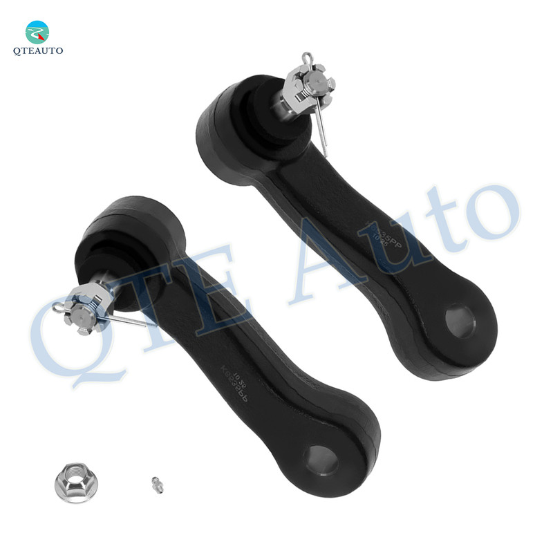 Pair of 2 Front Steering Idler Arm For 2007-2010 GMC Sierra 3500 HD