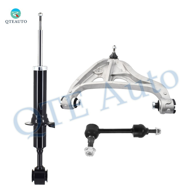Set of 3 Front Right Lower Control Arm Ball Joint-Sway Bar Link-Suspension Strut Assembly For 2004 2005 Ford F-150