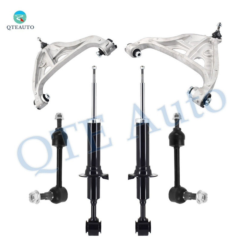Set of 6 Front Lower Control Arm Ball Joint-Sway Bar Link-Suspension Strut Assembly For 2004 2005 Ford F-150