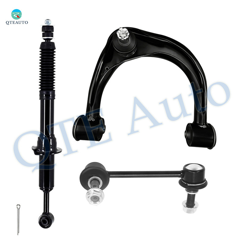 Set of 3 Front Right Upper Control Arm Ball Joint-Sway Bar Link-Suspension Strut Assembly For 2003-2008 Toyota 4Runner