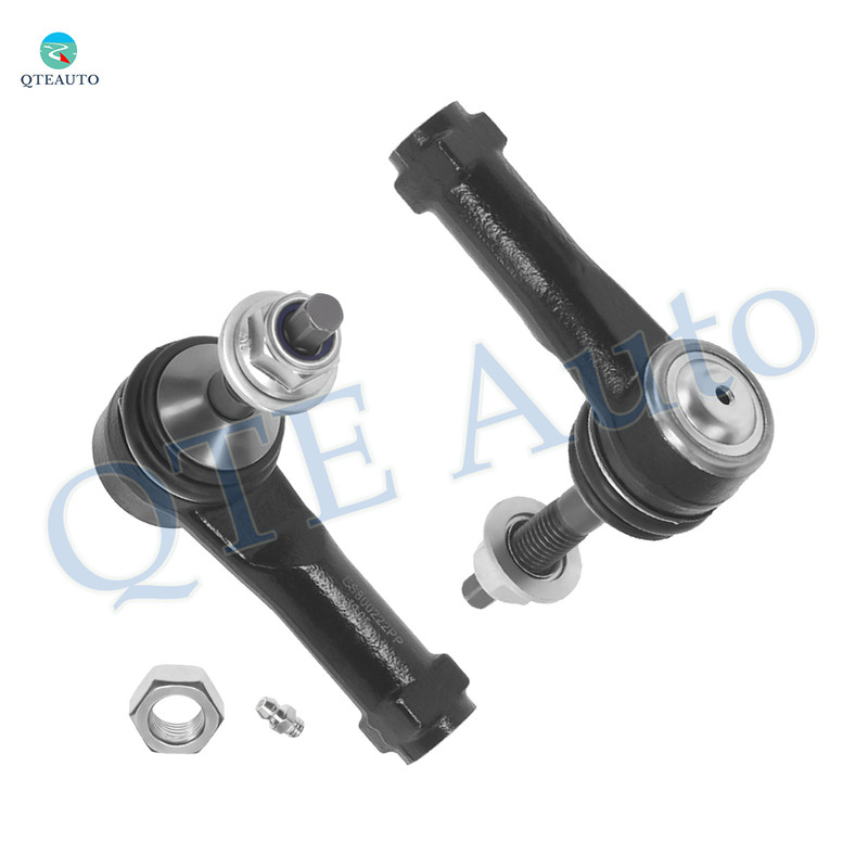 Pair of 2 Front Outer Tie Rod End For 2009-2015 Ford Flex