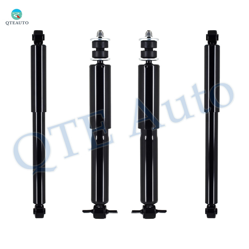 Set of 4 Front-Rear Shock Absorber For 2000 2001 Chevrolet Suburban 2500 RWD Monotube Performance Upgrade