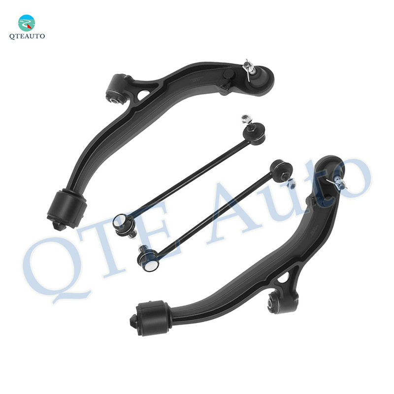 Set of 4 Front Lower Control Arm Ball Joint-Sway Bar Link For 2001-2007 Dodge Grand Caravan