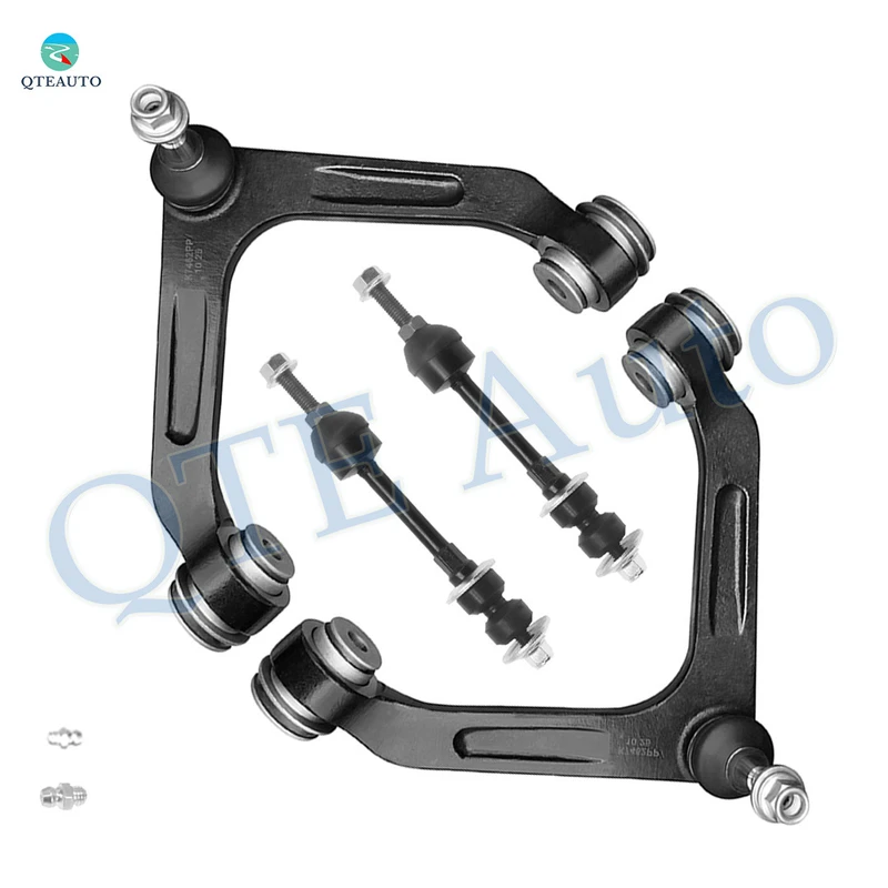 Set of 4 Front Upper Control Arm Ball Joint-Sway Bar Link For 2003-2006 Dodge RAM 2500