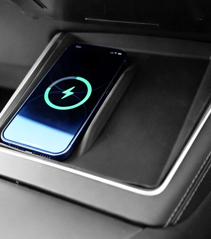 Tesla Model Y Juniper Wireless Charging Pad Mat Black