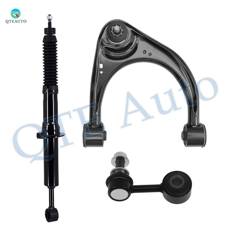 Set of 3 Front Right Upper Control Arm Ball Joint-Sway Bar Link-Suspension Strut Assembly For 2007-2019 Toyota Tundra