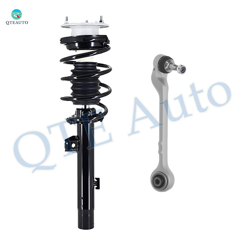 Front Left Lower Rearward Control Arm Ball Joint-Quick Complete Strut-Coil Spring Assembly For 2012 2013 BMW 328I RWD