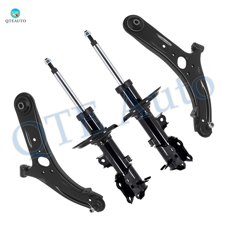 Set of 4 Front Lower Control Arm Ball Joint-Suspension Strut Assembly For 2012-2017 Hyundai Accent
