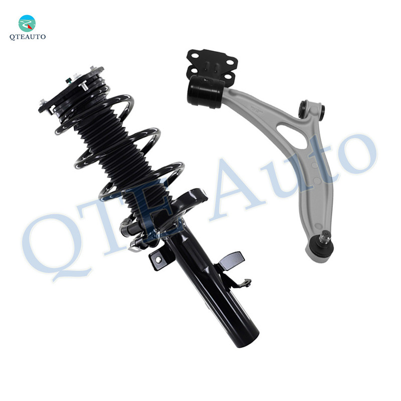 Front Right Lower Control Arm Ball Joint-Quick Complete Strut-Coil Spring Assembly For 2013-2018 Ford C-MAX