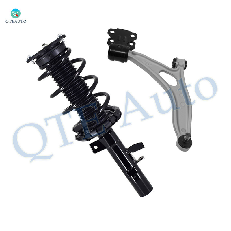 Front Right Lower Control Arm Ball Joint-Quick Complete Strut-Coil Spring Assembly For 2012 2013 Ford Focus