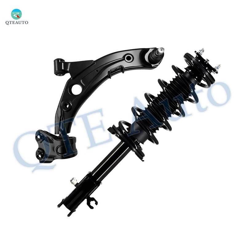 Front Right Lower Control Arm Ball Joint-Quick Complete Strut-Coil Spring Assembly For 2010-2012 Mazda CX-7
